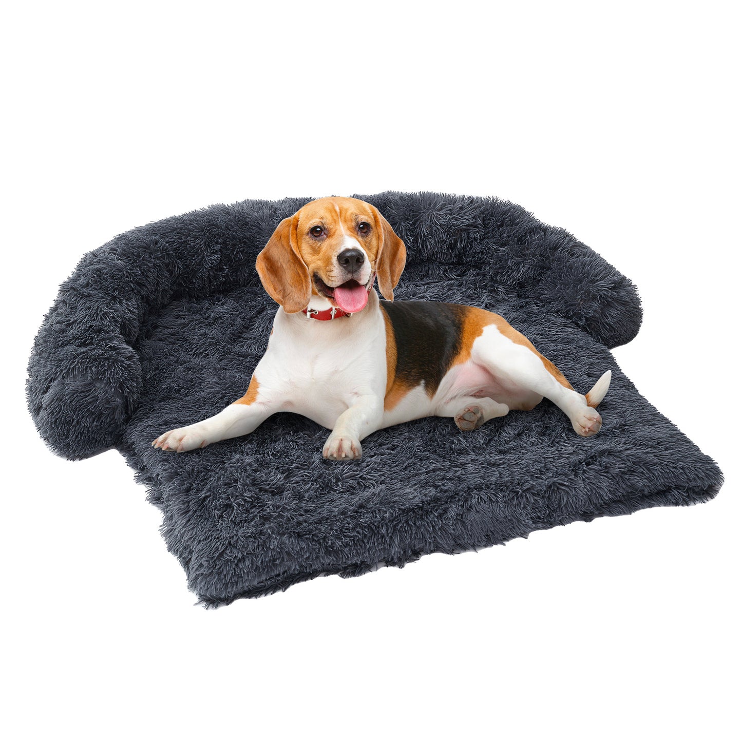 Dog Bed Mat for Couch - Non-Slip & Machine Washable Sofa Cushion - Comfortable Pet Pad for Large Dogs & Cats - 43x41x7 Inch