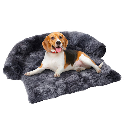 Dog Bed Mat for Couch - Non-Slip & Machine Washable Sofa Cushion - Comfortable Pet Pad for Large Dogs & Cats - 43x41x7 Inch