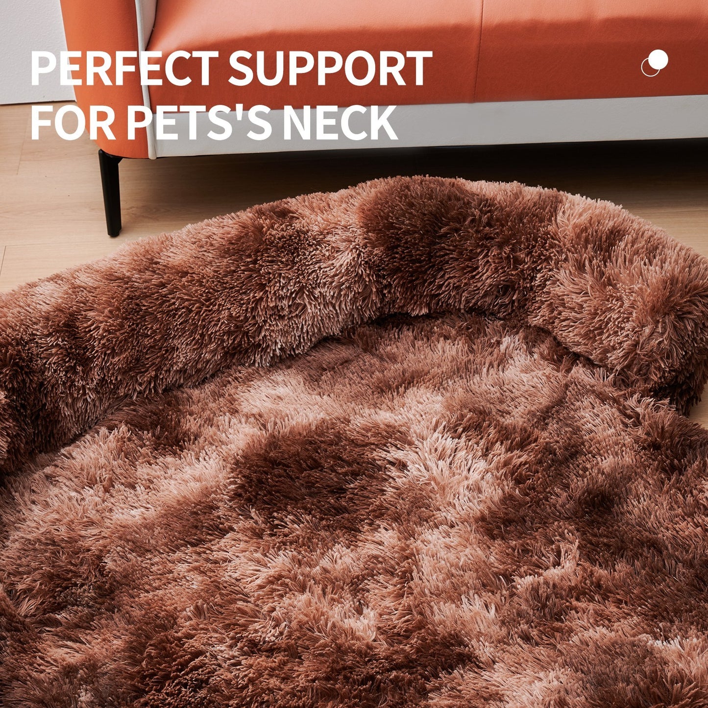 Dog Bed Mat for Couch - Non-Slip & Machine Washable Sofa Cushion - Comfortable Pet Pad for Large Dogs & Cats - 43x41x7 Inch