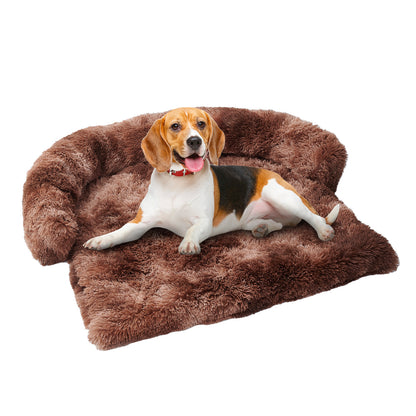 Dog Bed Mat for Couch - Non-Slip & Machine Washable Sofa Cushion - Comfortable Pet Pad for Large Dogs & Cats - 43x41x7 Inch