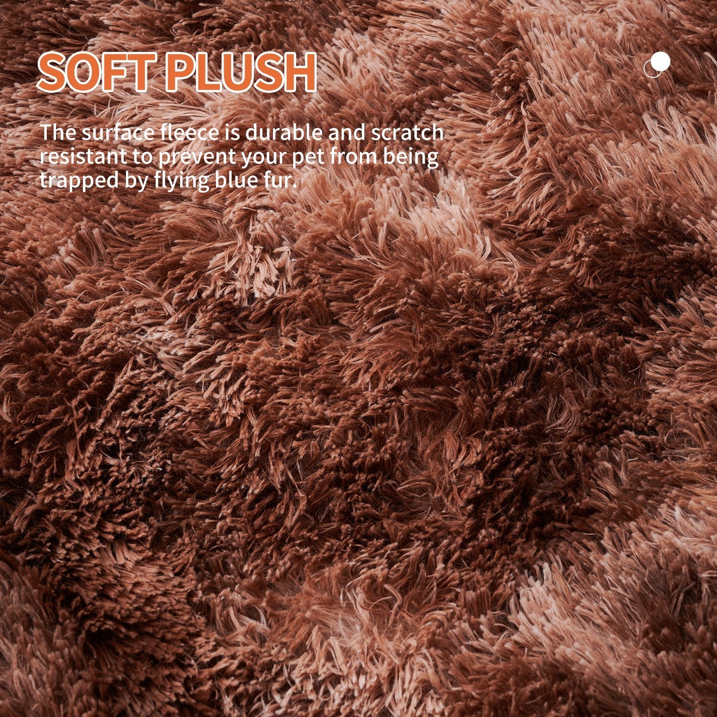 Dog Bed Mat for Couch - Non-Slip & Machine Washable Sofa Cushion - Comfortable Pet Pad for Large Dogs & Cats - 43x41x7 Inch
