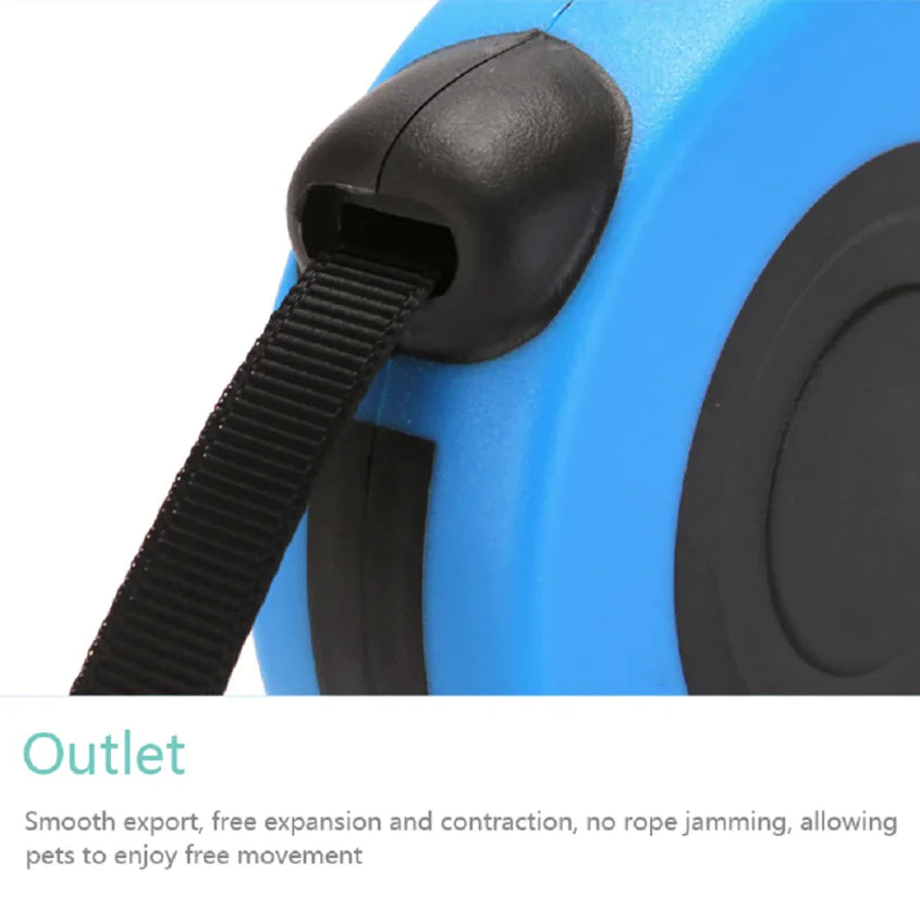 Automatic Retractable Dog Leash Pet Collar Automatic Walking Lead Free US