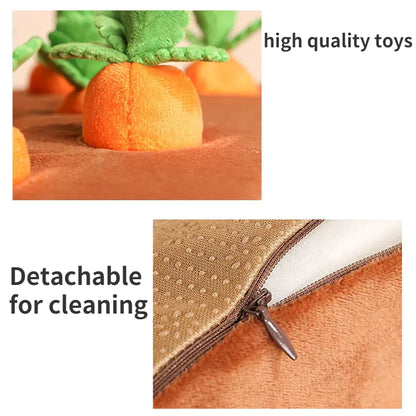 Interactive Carrot Snuffle Toy 🐕