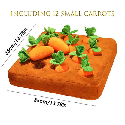 Interactive Carrot Snuffle Toy 🐕